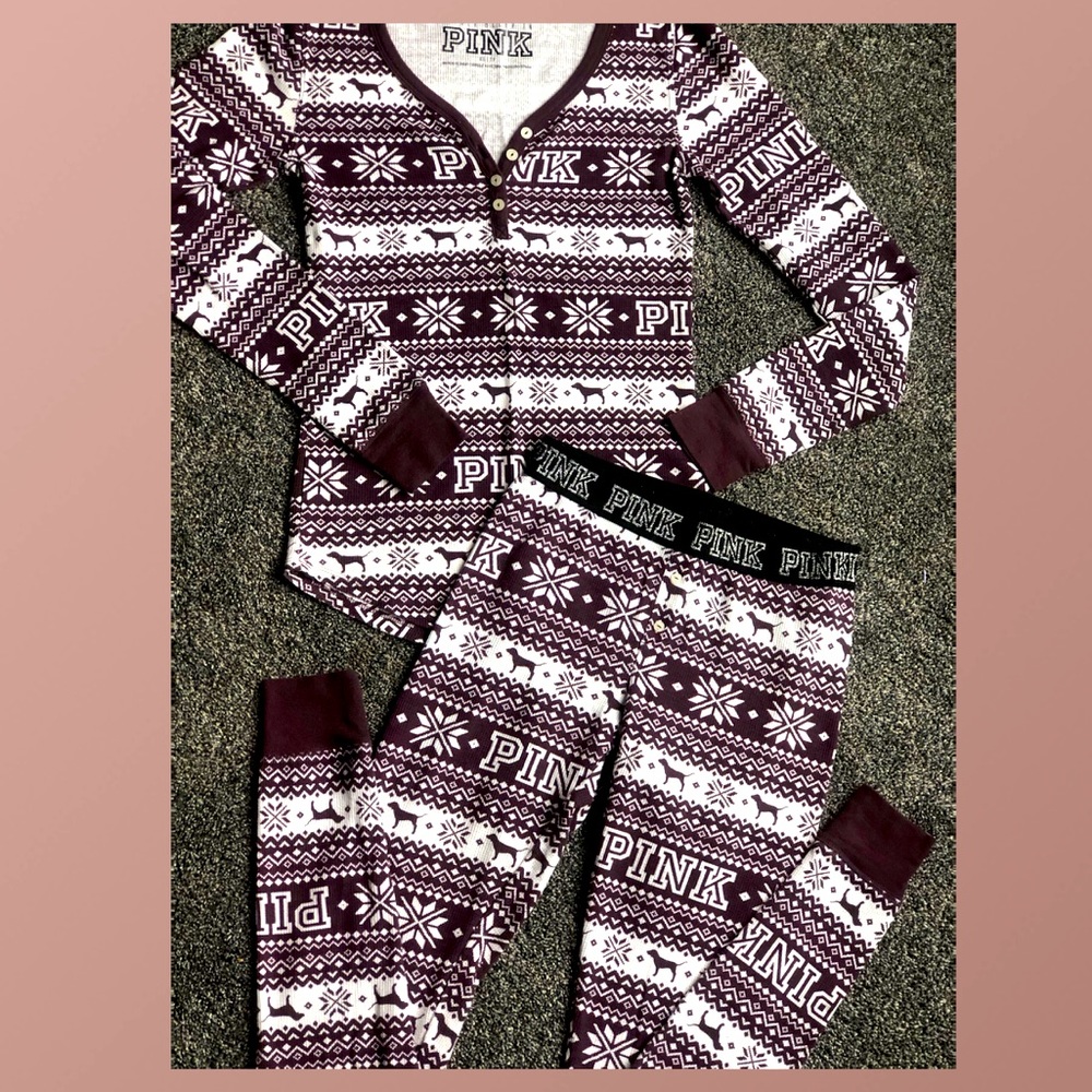 PINK VS Thermal Pj Set
